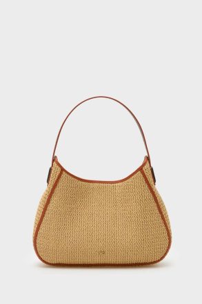 Natural Shoulder Bags Women Purificacion Garci Algo Prestado Shoulder Bag