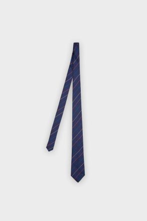 Navy/Multicolor Ties Men Origami Silk Tie Purificacion Garci - Image 2