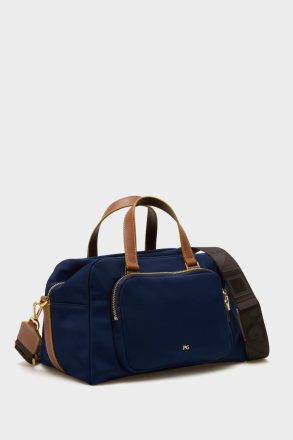 Navy Nylon Crossbody Bag Women Handbags Purificacion Garci - Image 2