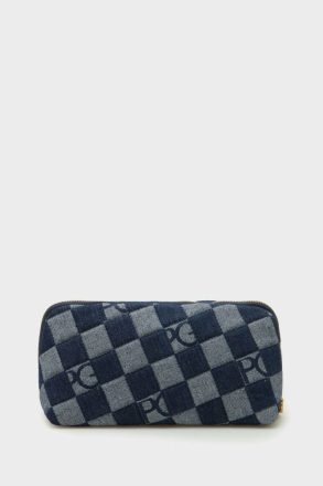 Navy Pouches And Wash Bags Purificacion Garci Men Combinación Única Wash Bag - Image 3