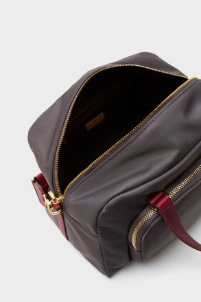 Nylon Crossbody Bag Purificacion Garci Handbags Women Gray - Image 3