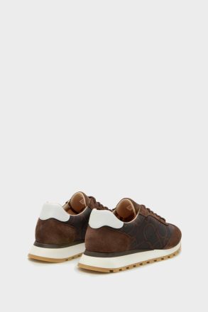 Nylon Sneakers Purificacion Garci Sneakers Brown Men - Image 4