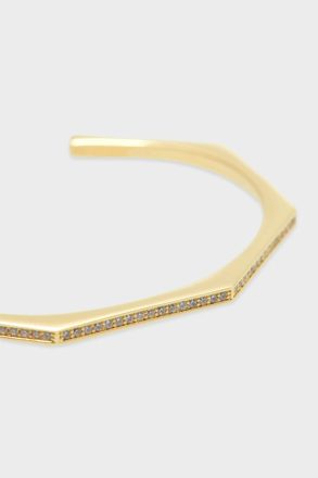 Octagon Cuff Gold Bracelets Purificacion Garci Women - Image 2