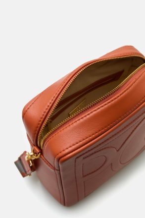 Old Orange Purificacion Garci Women Mod Crossbody Bag Crossbody Bags - Image 3