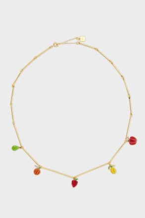 Orifrutti Necklace Women Necklaces Gold/Multicolor Purificacion Garci