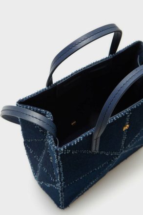 Origami Crossbody Bag Purificacion Garci Blue Women Crossbody Bags - Image 3