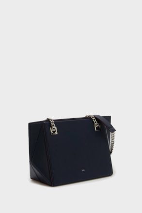 Origami Crossbody Bag Purificacion Garci Women Atlantic Blue Crossbody Bags - Image 2