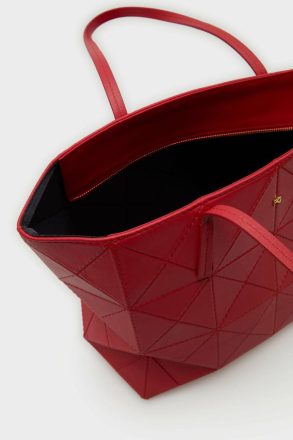 Origami Zipped Shoulder Bag Red Purificacion Garci Shoulder Bags Women - Image 4