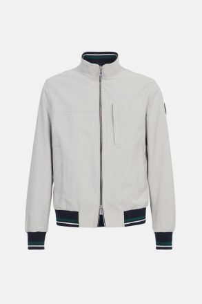 Outerwear Men Mesh-Textured Technical Jacket Purificacion Garci Stone - Image 5