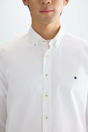 Oxford Shirt Shirts Men Purificacion Garci White - Image 2
