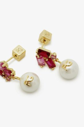 Pearl Pink/White Women Purificacion Garci Radiant Pearl Earrings - Image 2