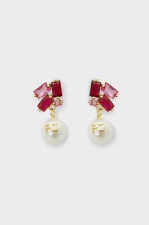 Pearl Pink/White Women Purificacion Garci Radiant Pearl Earrings