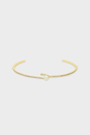 Pearl Purificacion Garci Gold Women Radiant Pearl Cuff