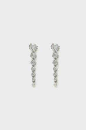 Pearl Silver/Crystal/Pearl Women Purificacion Garci Radiant Pearl Earrings