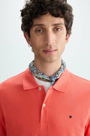 Piqué Polo Shirt Polo Shirts Men Coral Purificacion Garci - Image 2