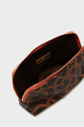 Pouches And Wash Bags Purificacion Garci Gutenberg Algo Prestado Wash Bag Brown Women - Image 3