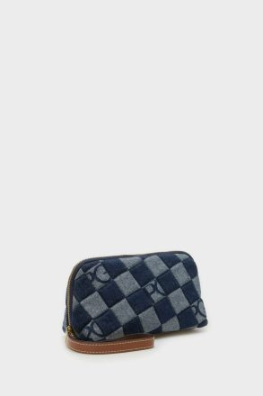 Pouches And Wash Bags Purificacion Garci Navy Women Combinación Única Wash Bag - Image 2