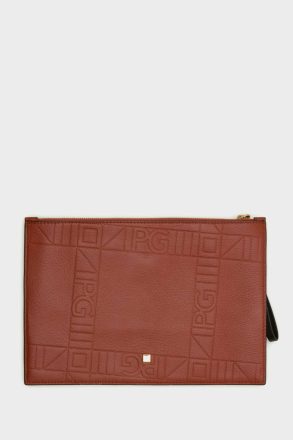 Pouches And Wash Bags Soho Large Pouch Women Purificacion Garci Old Orange - Image 3