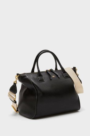 Purificacion Garci Algo Prestado Handbag Handbags Black Women - Image 2