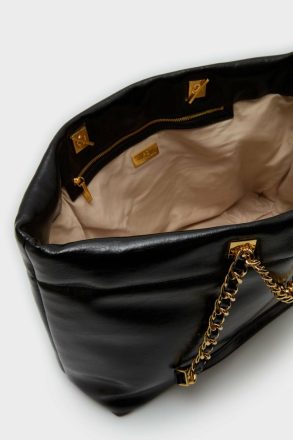 Purificacion Garci Black Homenaje Acolchado Shoulder Bag Women Shoulder Bags - Image 3