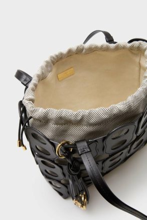 Purificacion Garci Black Shoulder Bags Ocho Handbag Women - Image 3