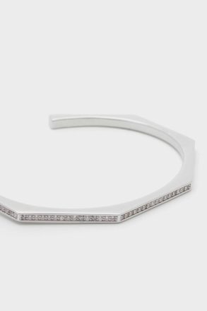 Purificacion Garci Bracelets Silver Women Octagon Cuff - Image 2