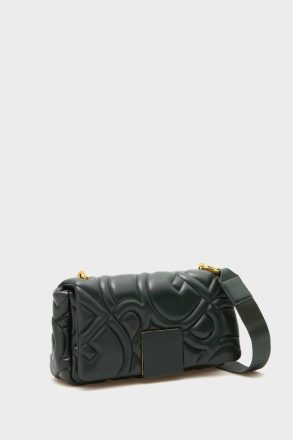 Purificacion Garci British Green Homenaje Acolchado Crossbody Bag Women Shoulder Bags - Image 2