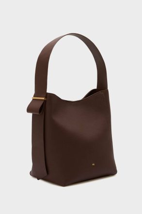 Purificacion Garci Brown Women Shoulder Bags Obi Shoulder Bag - Image 2