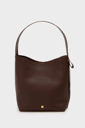 Purificacion Garci Brown Women Shoulder Bags Obi Shoulder Bag - Image 4