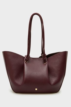 Purificacion Garci Burgundy Women Cabo Shoulder Bag Shoulder Bags - Image 4