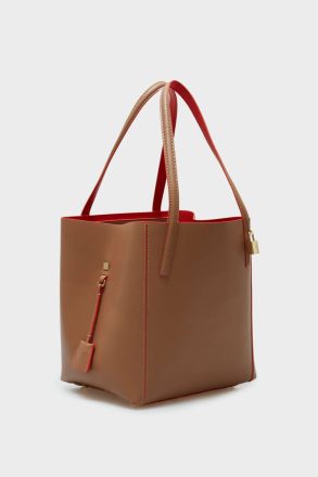 Purificacion Garci Caprichosa Y Consentida Shoulder Bag Shoulder Bags Women Brown/Orange - Image 2