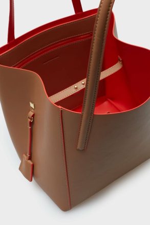 Purificacion Garci Caprichosa Y Consentida Shoulder Bag Shoulder Bags Women Brown/Orange - Image 3