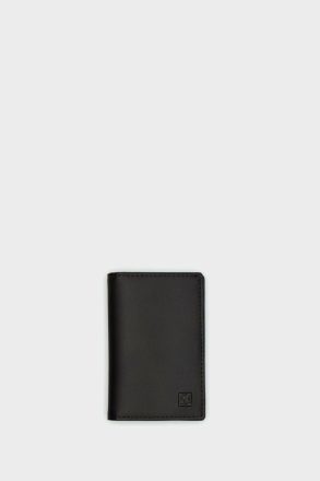 Purificacion Garci Card Holders And Coin Purses Men Black Homenaje Acolchado Fold Over Card Holder