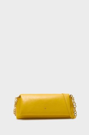 Purificacion Garci Citronella Yellow Bizcocho Crossbody Bag Women Crossbody Bags