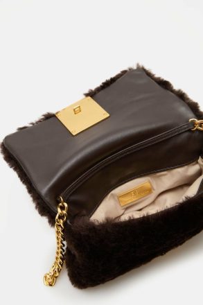 Purificacion Garci Coffee Women Crossbody Bags Homenaje Acolchado Clutch - Image 3