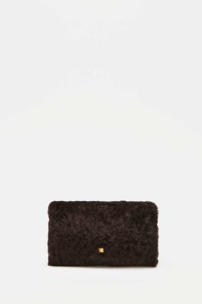 Purificacion Garci Coffee Women Crossbody Bags Homenaje Acolchado Clutch - Image 4