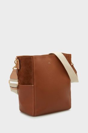 Purificacion Garci Combinación Única Shoulder Bag Shoulder Bags Tan Women - Image 2