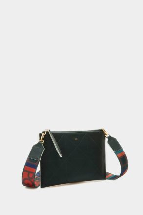 Purificacion Garci Crossbody Bags Green Women Tandem Cross Body Bag - Image 2