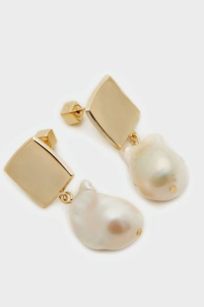 Purificacion Garci Cubo Earrings Women Gold Earrings - Image 2
