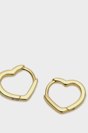 Purificacion Garci Gold Earrings Women Lovey Dovey Hoop Earrings - Image 2