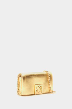 Purificacion Garci Gold Evening Women Homenaje Acolchado Clutch - Image 2