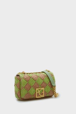 Purificacion Garci Green Women Homenaje Acolchado Crossbody Bag Shoulder Bags - Image 2
