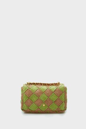 Purificacion Garci Green Women Homenaje Acolchado Crossbody Bag Shoulder Bags - Image 4