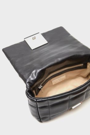 Purificacion Garci Homenaje Acolchado Crossbody Bag Iron Grey Women Shoulder Bags - Image 3