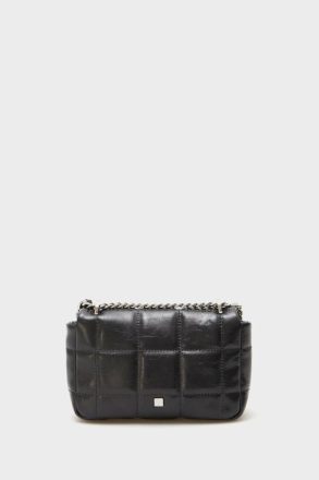 Purificacion Garci Homenaje Acolchado Crossbody Bag Iron Grey Women Shoulder Bags - Image 4
