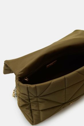 Purificacion Garci Khaki Homenaje Acolchado Shoulder Bag Women Shoulder Bags - Image 3