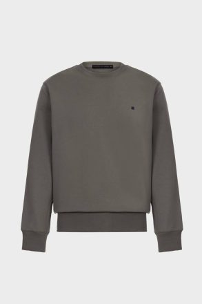 Purificacion Garci Khaki Swimwear Men Fleece Sweatshirt - Image 5