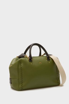 Purificacion Garci Light Khaki Green Women Combinación Única Handbag Handbags - Image 2