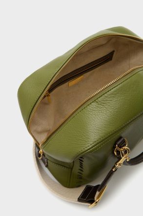 Purificacion Garci Light Khaki Green Women Combinación Única Handbag Handbags - Image 3