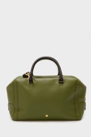 Purificacion Garci Light Khaki Green Women Combinación Única Handbag Handbags - Image 4
